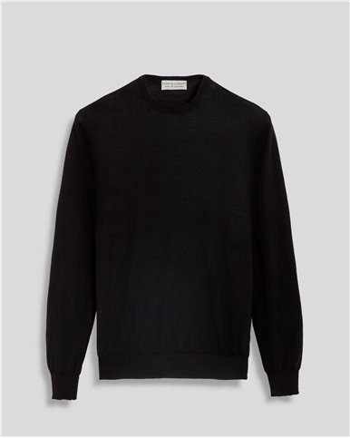 LIGHTGAUGE CASHMERE BLENDED CREWNECK