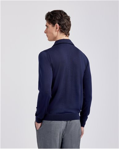 POLO PARAMONTURA MANICA LUNGA MISTO CASHMERE SUPERLIGHT 